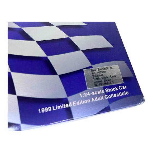 NEW Dale Earnhardt Jr #3 SUPERMAN AC DELCO 1:24 Scale Action 1999 Monte Carlo - Picture 11 of 13